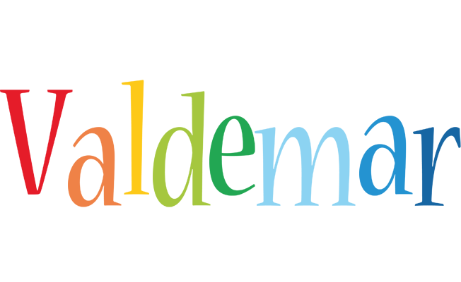 Valdemar birthday logo