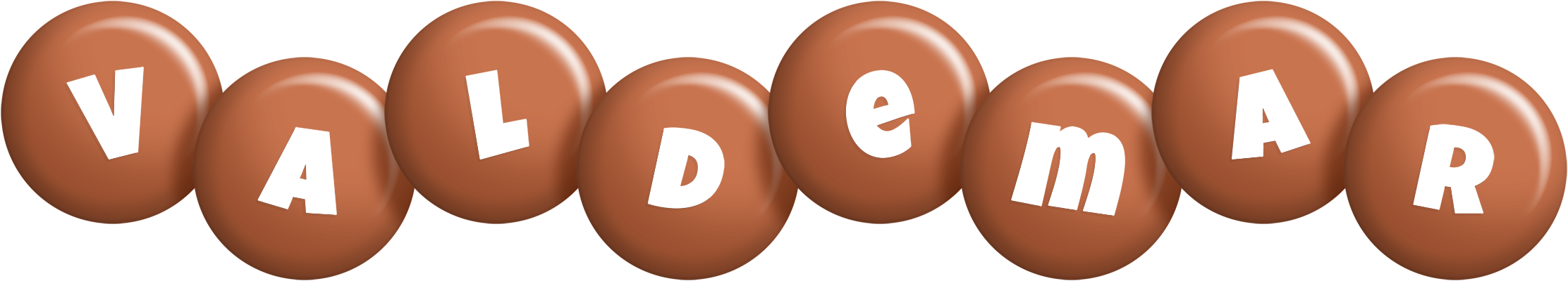 Valdemar candy-brown logo