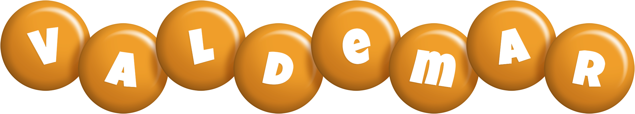 Valdemar candy-orange logo