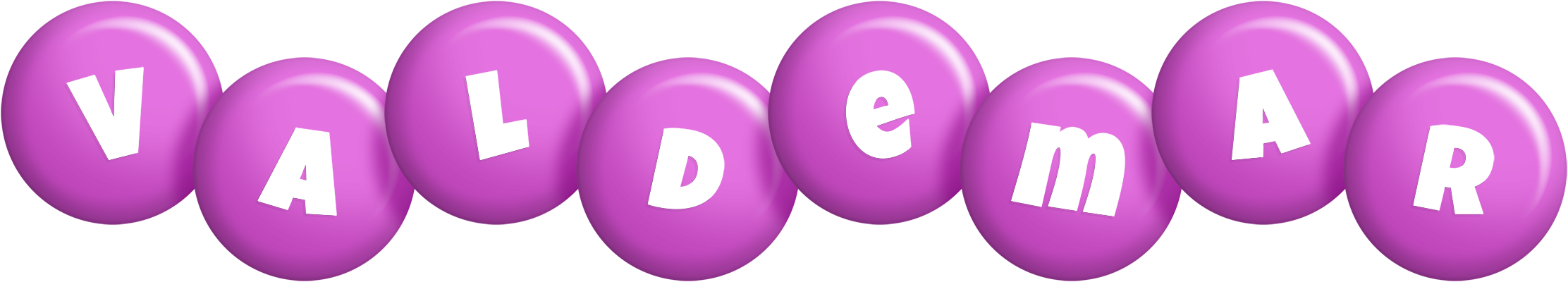 Valdemar candy-purple logo