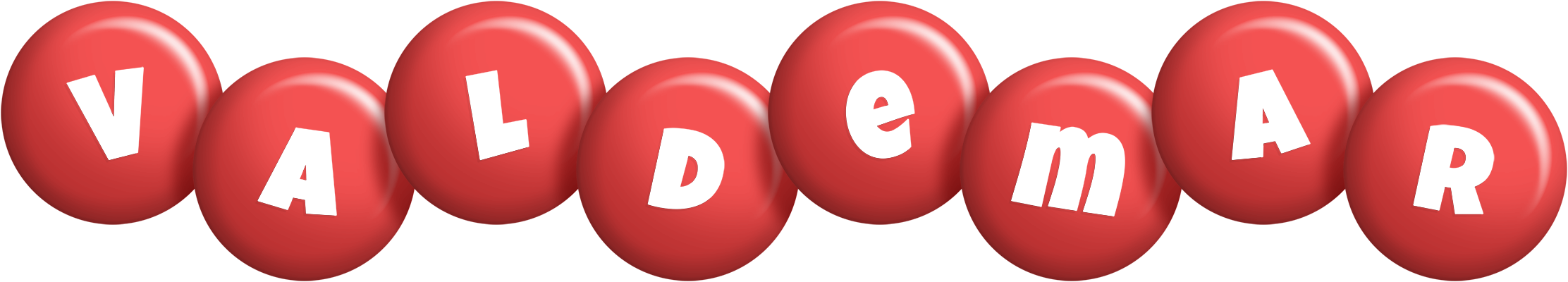 Valdemar candy-red logo