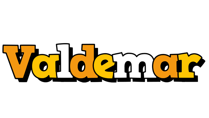 Valdemar cartoon logo