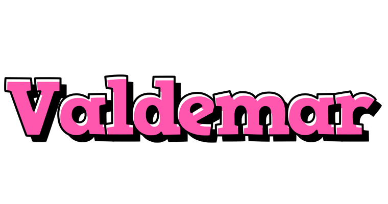 Valdemar girlish logo