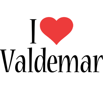 Valdemar i-love logo