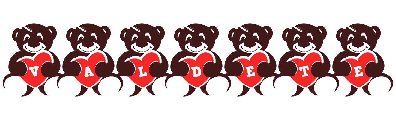 Valdete bear logo