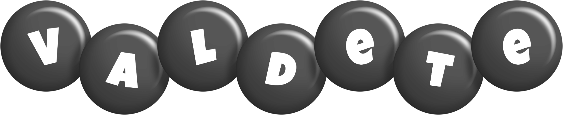 Valdete candy-black logo