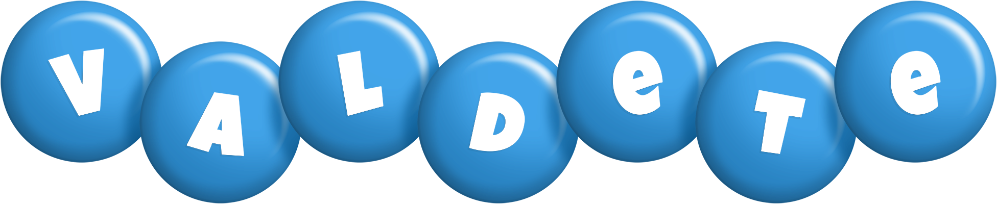 Valdete candy-blue logo
