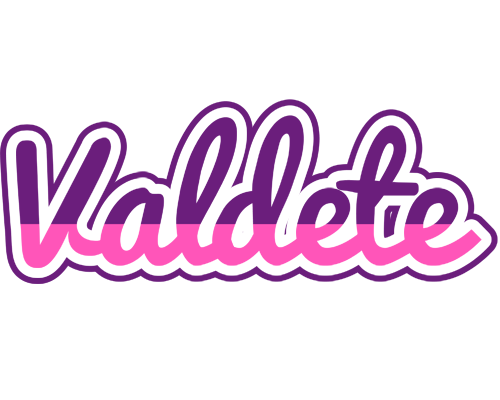 Valdete cheerful logo