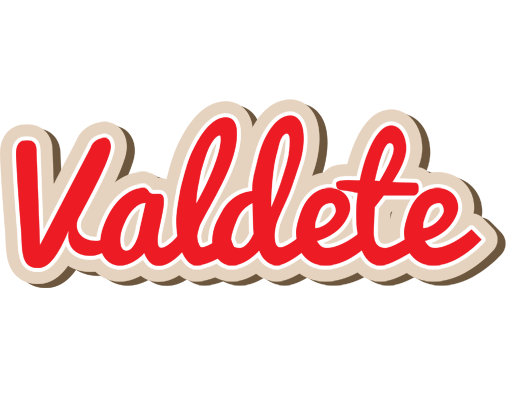 Valdete chocolate logo