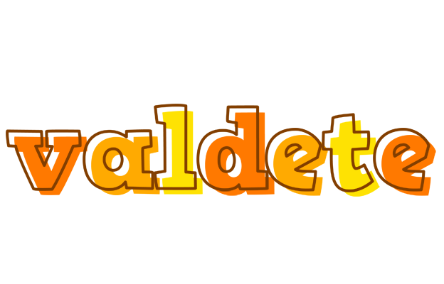 Valdete desert logo