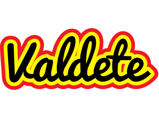 Valdete flaming logo