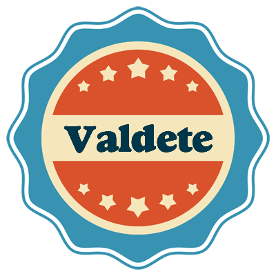 Valdete labels logo
