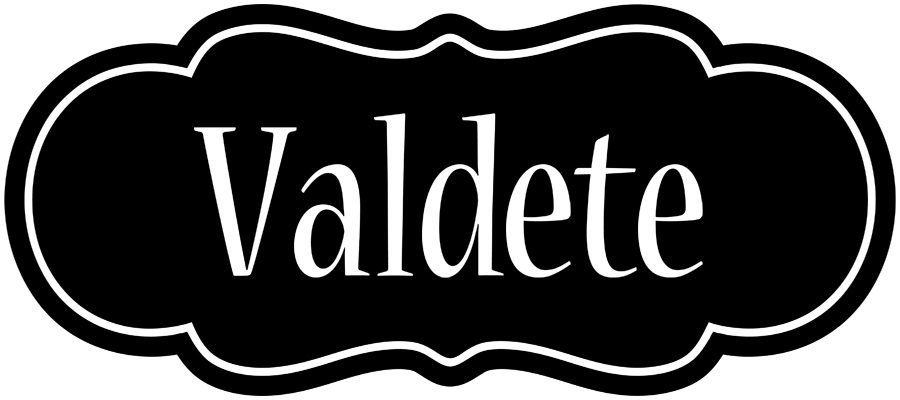 Valdete welcome logo