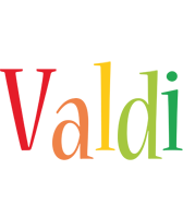 Valdi birthday logo