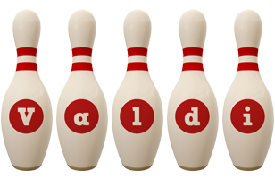 Valdi bowling-pin logo