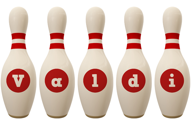 Valdi bowling-pin logo