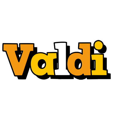 Valdi cartoon logo