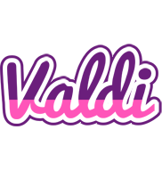 Valdi cheerful logo