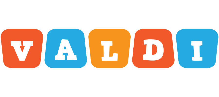 Valdi comics logo