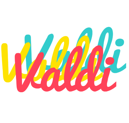 Valdi disco logo