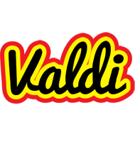 Valdi flaming logo