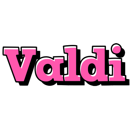 Valdi girlish logo