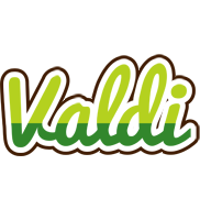 Valdi golfing logo