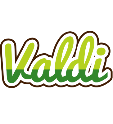Valdi golfing logo