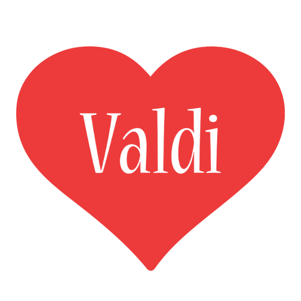 Valdi love logo