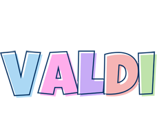 Valdi pastel logo