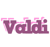 Valdi relaxing logo