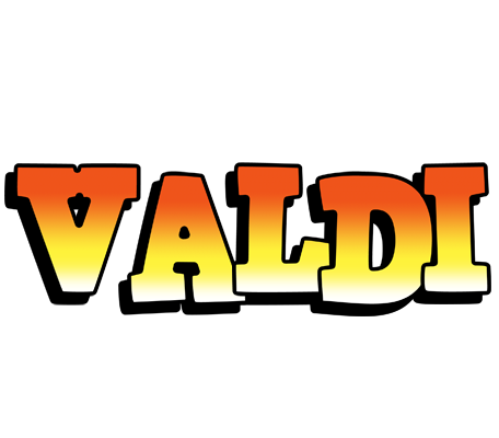 Valdi sunset logo