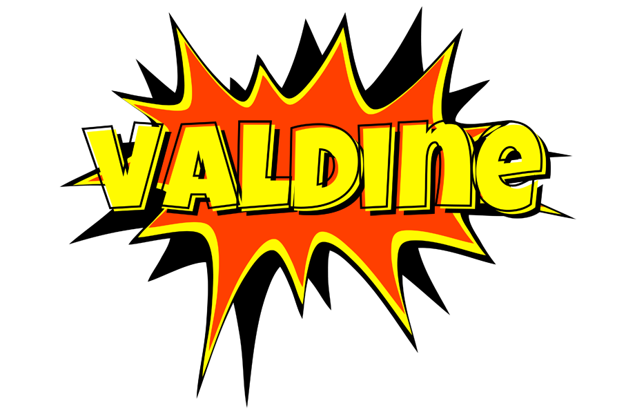 Valdine bazinga logo