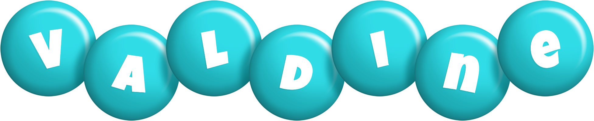 Valdine candy-azur logo