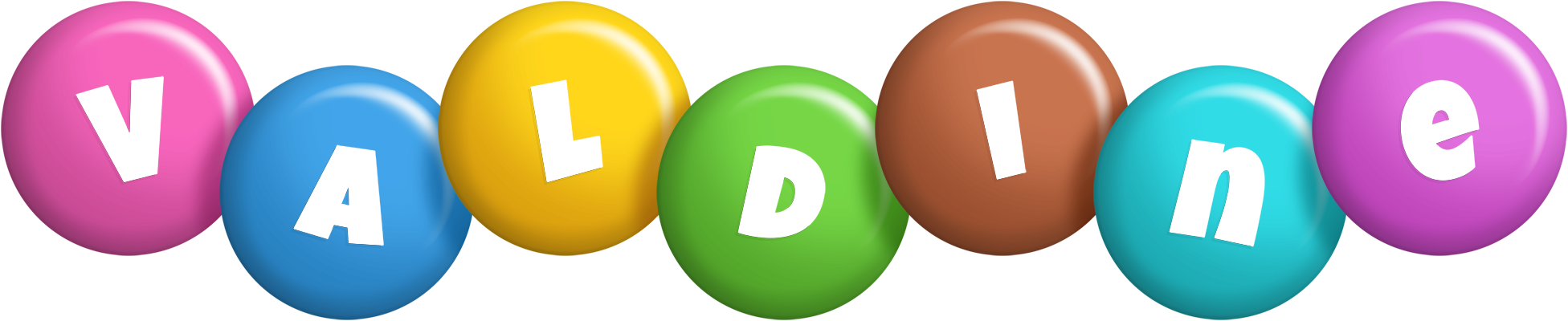 Valdine candy logo