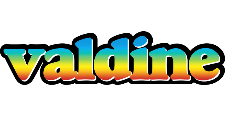 Valdine color logo