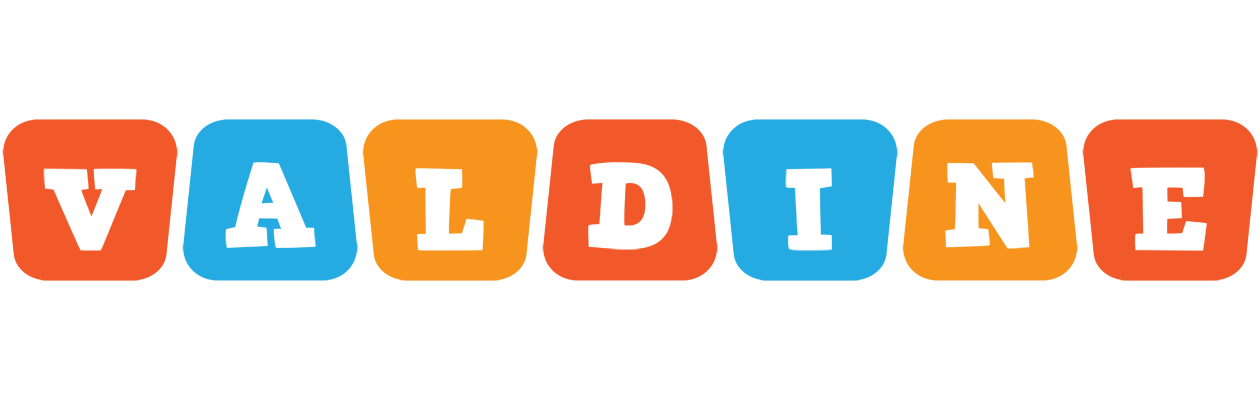 Valdine comics logo