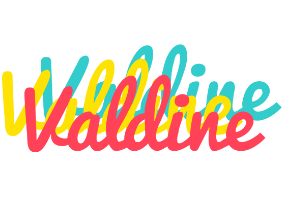 Valdine disco logo