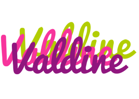 Valdine flowers logo