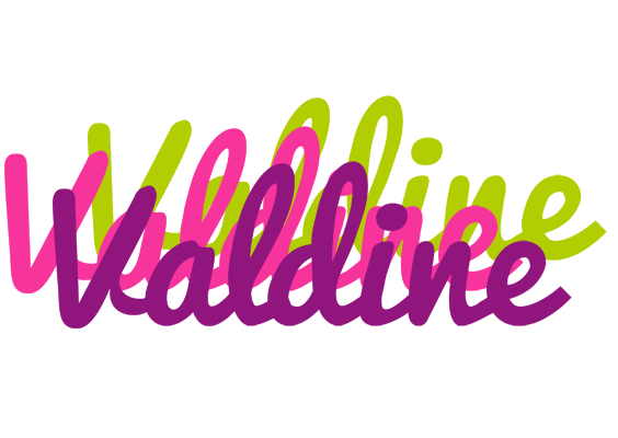 Valdine flowers logo