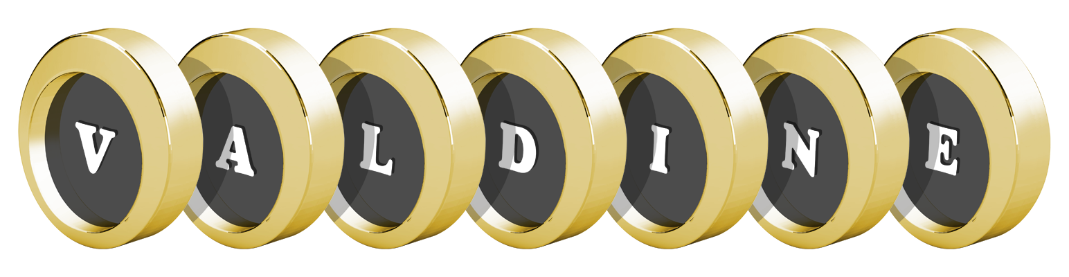 Valdine gold logo