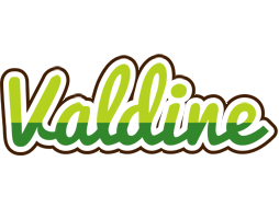 Valdine golfing logo