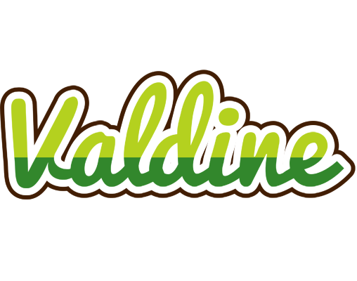 Valdine golfing logo