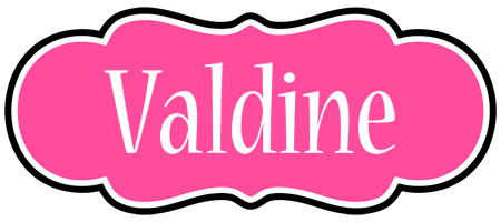 Valdine invitation logo