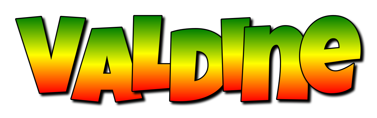 Valdine mango logo