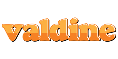 Valdine orange logo