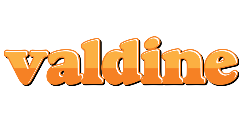 Valdine orange logo