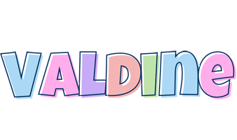 Valdine pastel logo