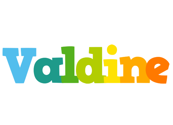 Valdine rainbows logo