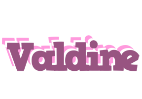 Valdine relaxing logo